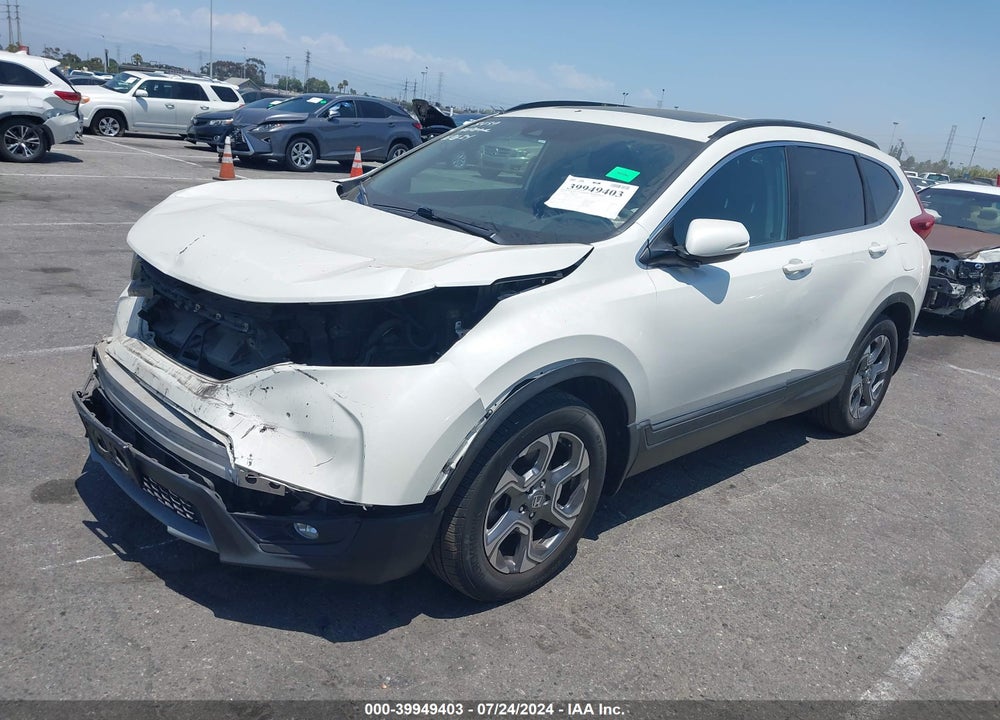 2018 HONDA CR-V EX VIN: 2HKRW2H52JH607314