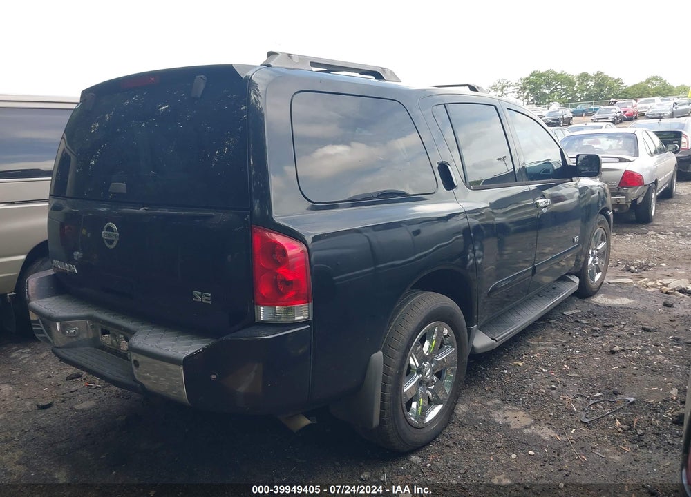 2007 NISSAN ARMADA SE VIN: 5N1BA08A87N700389