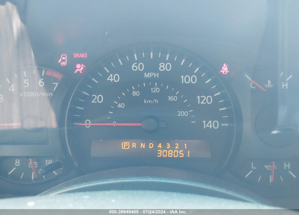 2007 NISSAN ARMADA SE VIN: 5N1BA08A87N700389
