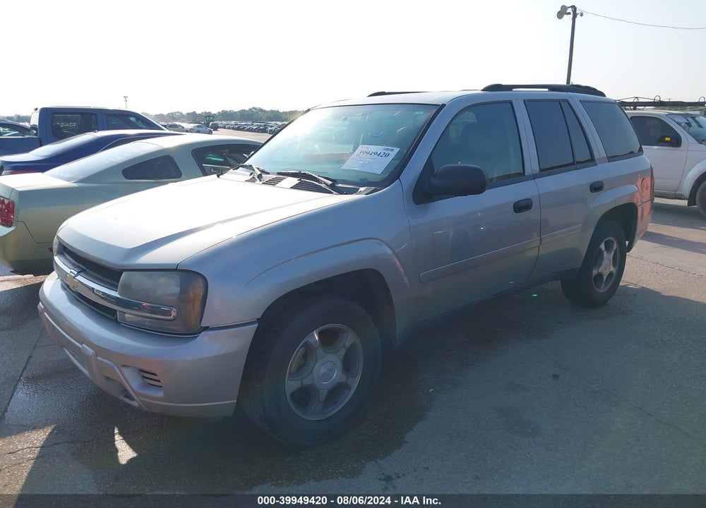 2007 CHEVROLET TRAILBLAZER LS VIN: 1GNDS13S872175682