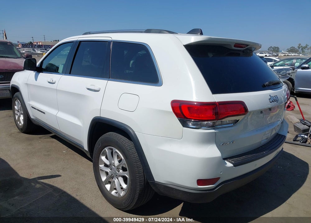 2021 JEEP GRAND CHEROKEE LAREDO E 4X4 VIN: 1C4RJFAG6MC712018