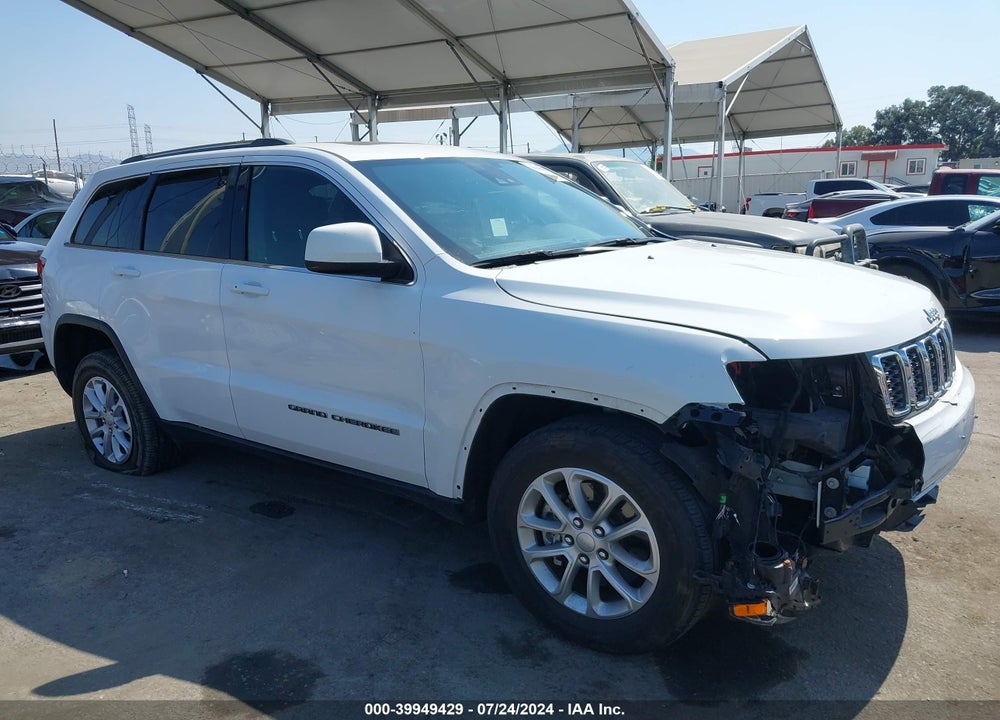 2021 JEEP GRAND CHEROKEE LAREDO E 4X4 VIN: 1C4RJFAG6MC712018