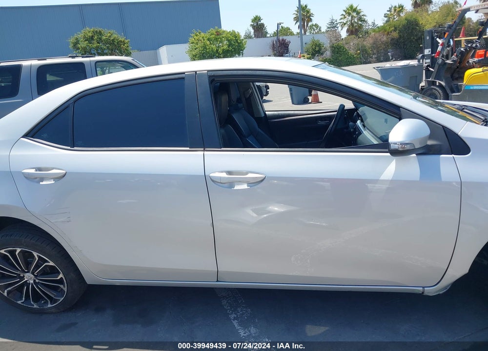 2014 TOYOTA COROLLA S PLUS VIN: 5YFBURHE4EP166889
