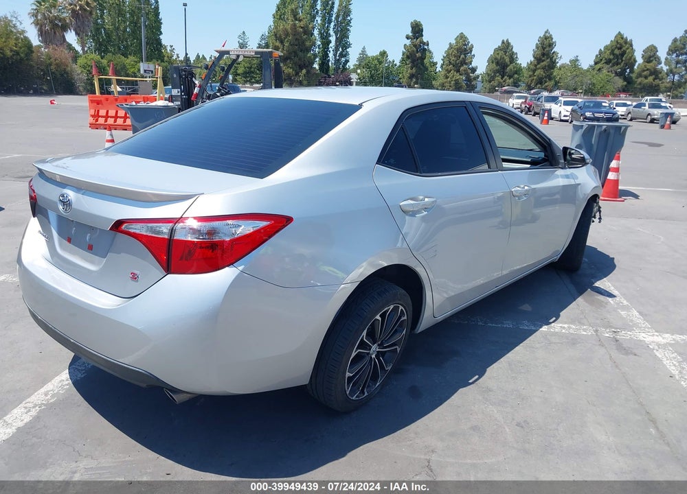 2014 TOYOTA COROLLA S PLUS VIN: 5YFBURHE4EP166889