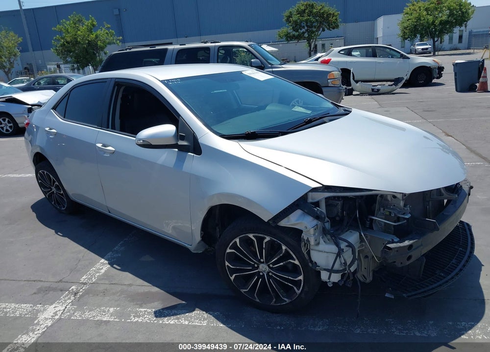 2014 TOYOTA COROLLA S PLUS VIN: 5YFBURHE4EP166889