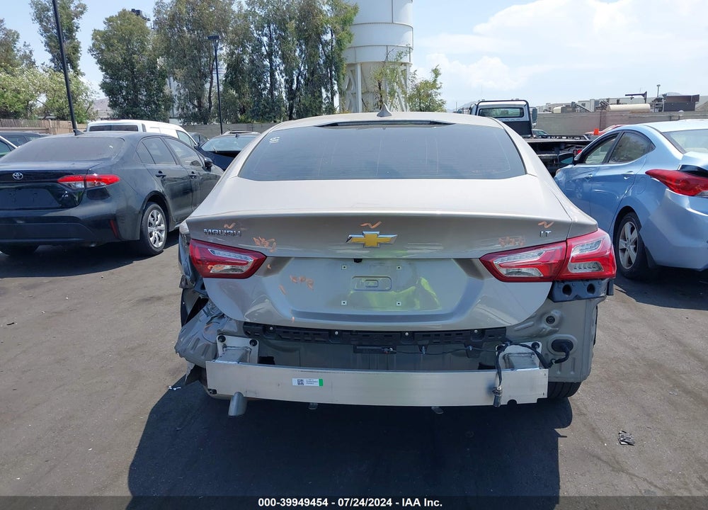 2022 CHEVROLET MALIBU FWD LT VIN: 1G1ZD5ST7NF212651
