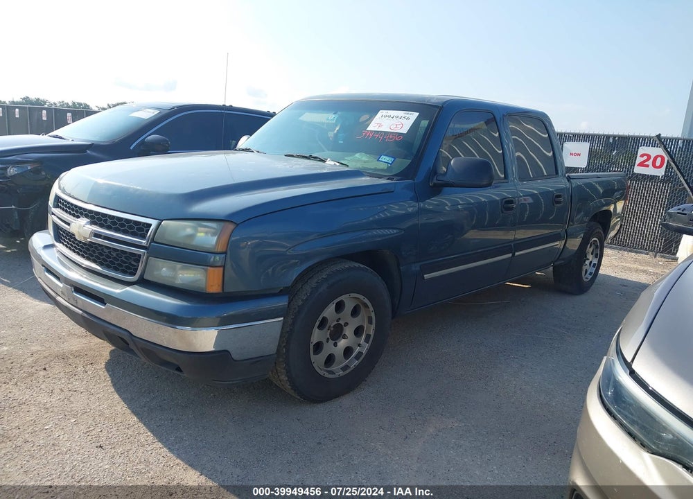 2006 CHEVROLET SILVERADO 1500 LS VIN: 2GCEC13V761301548