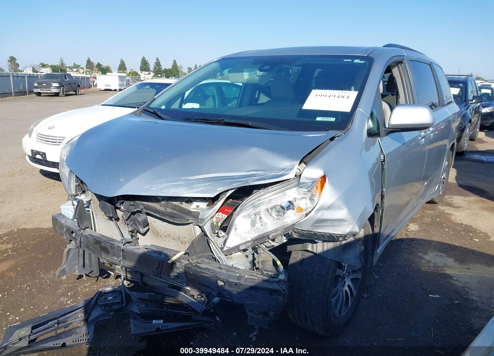 2019 TOYOTA SIENNA XLE 8 PASSENGER VIN: 5TDYZ3DC6KS970739