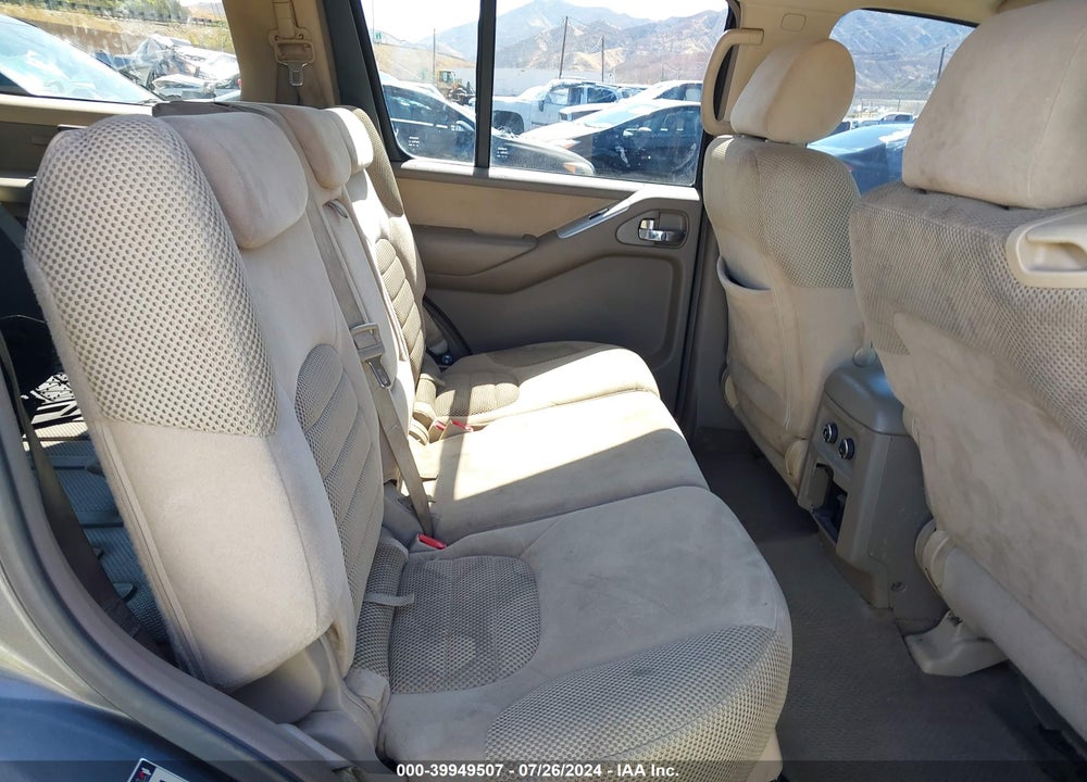 2008 NISSAN PATHFINDER SE VIN: 5N1AR18U78C612225