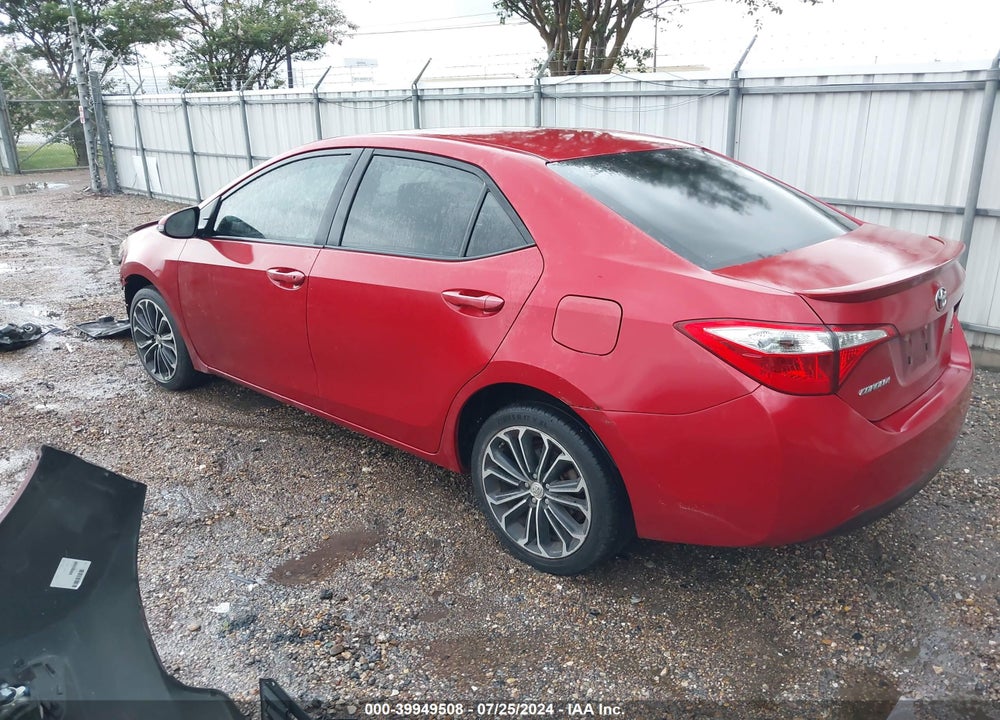 2016 TOYOTA COROLLA S PLUS VIN: 5YFBURHE6GP371939