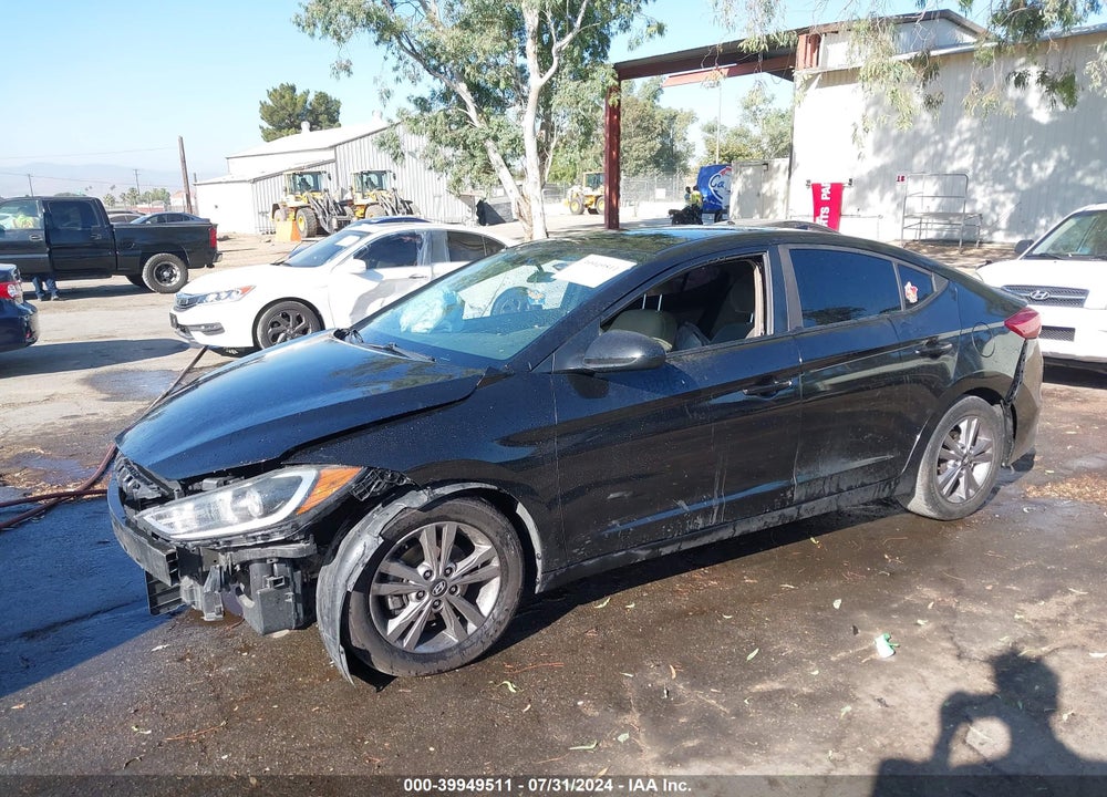 2018 HYUNDAI ELANTRA SEL VIN: KMHD84LF5JU628059