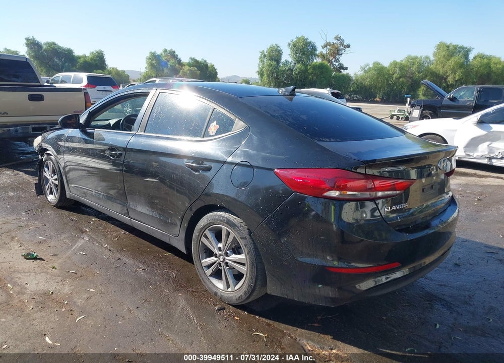 2018 HYUNDAI ELANTRA SEL VIN: KMHD84LF5JU628059