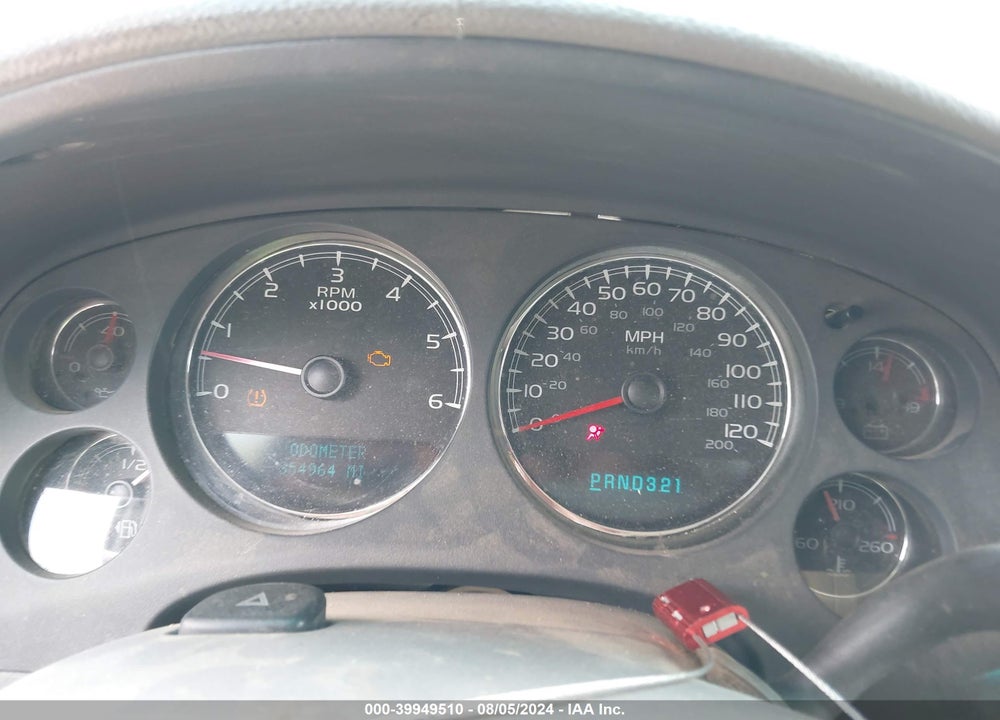 2007 CHEVROLET SUBURBAN 1500 LT VIN: 3GNFK16397G288867