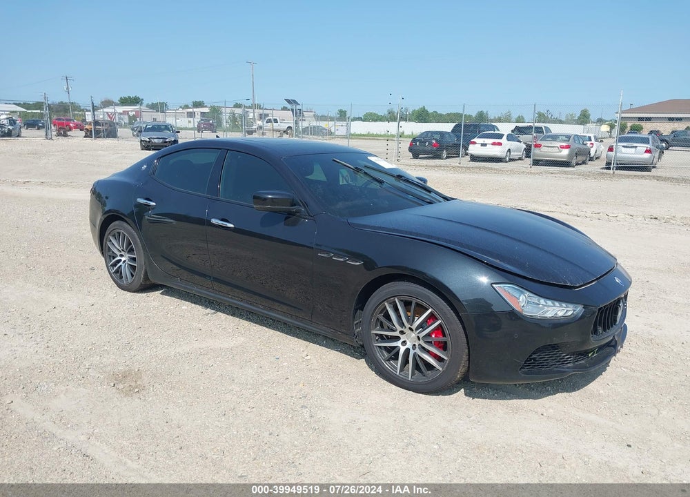 2016 MASERATI GHIBLI S Q4 VIN: ZAM57RTA7G1172004