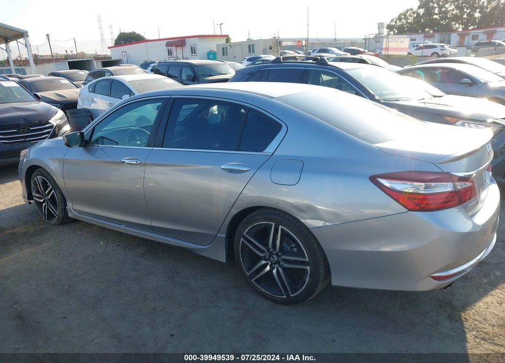 2016 HONDA ACCORD SPORT VIN: 1HGCR2F59GA140538