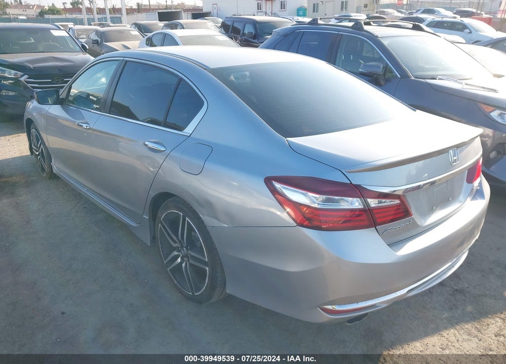 2016 HONDA ACCORD SPORT VIN: 1HGCR2F59GA140538
