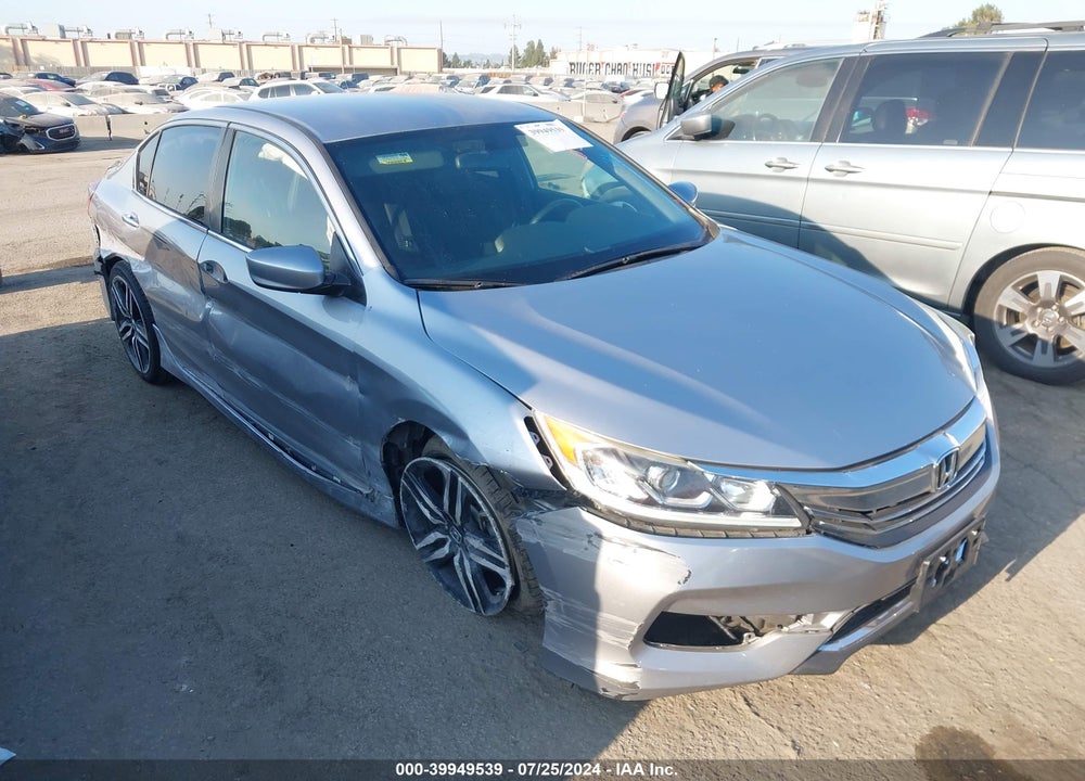 2016 HONDA ACCORD SPORT VIN: 1HGCR2F59GA140538