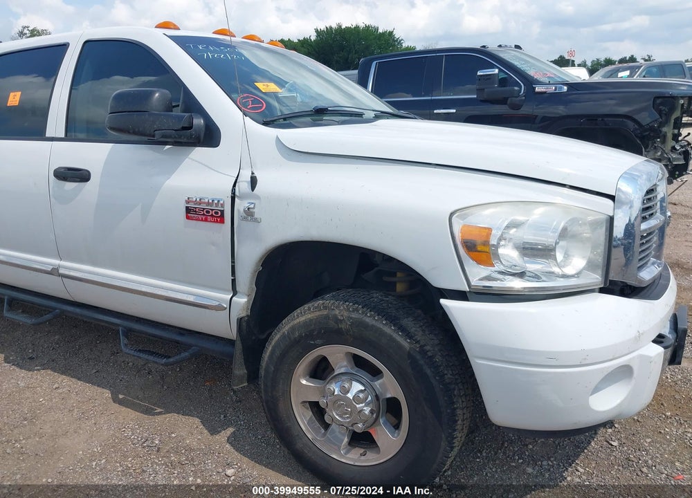 2007 DODGE RAM 2500 LARAMIE VIN: 3D7KS29A57G779532