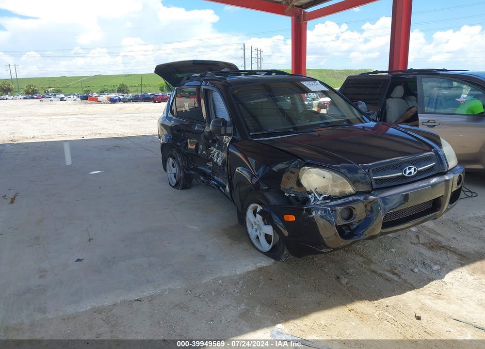 2006 HYUNDAI TUCSON GL VIN: KM8JM12B06U378359