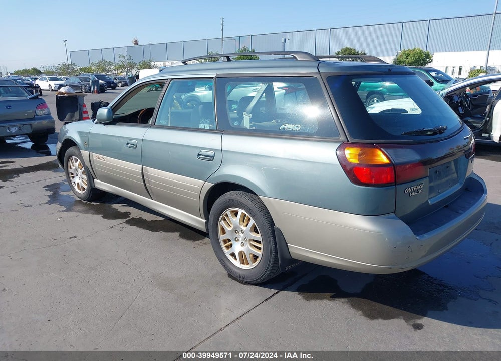 2001 SUBARU OUTBACK H6-3.0 VIN: 4S3BH806117666345