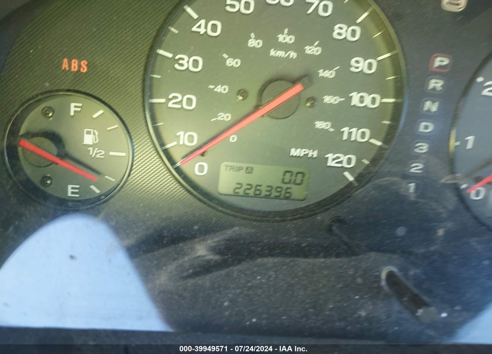 2001 SUBARU OUTBACK H6-3.0 VIN: 4S3BH806117666345