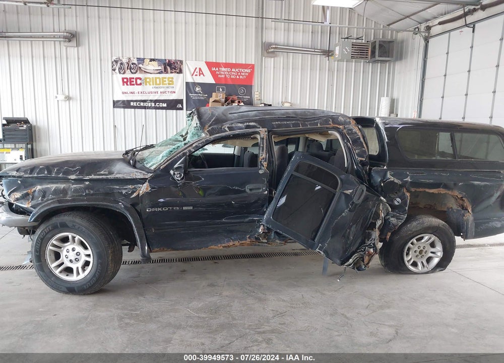 2002 DODGE DAKOTA SLT VIN: 1B7HG48NX2S702887