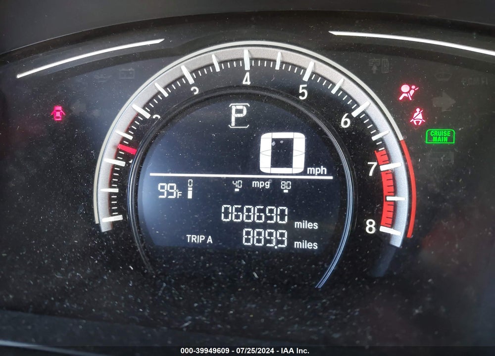2017 HONDA CIVIC LX VIN: 19XFC2F5XHE221124