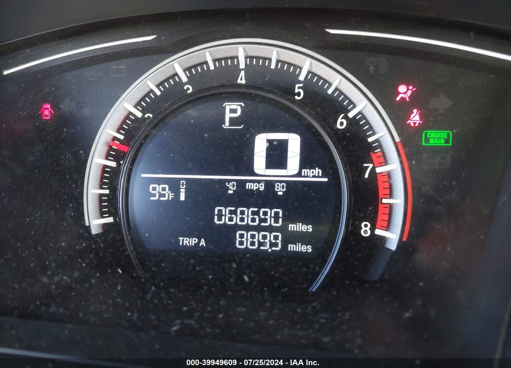 2017 HONDA CIVIC LX VIN: 19XFC2F5XHE221124