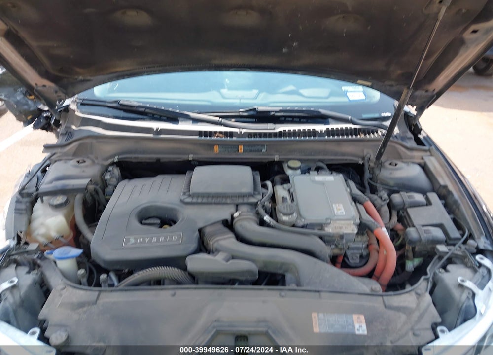 2014 LINCOLN MKZ HYBRID VIN: 3LN6L2LUXER818463