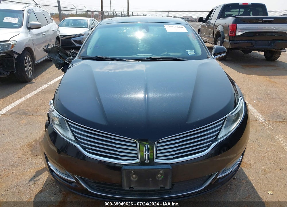 2014 LINCOLN MKZ HYBRID VIN: 3LN6L2LUXER818463