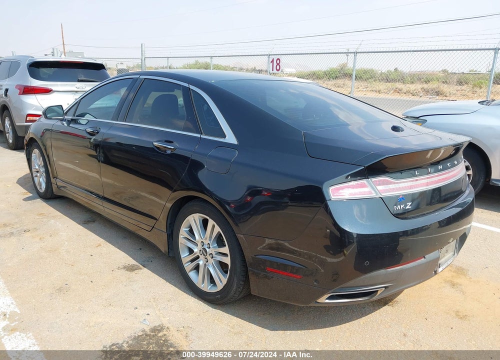 2014 LINCOLN MKZ HYBRID VIN: 3LN6L2LUXER818463