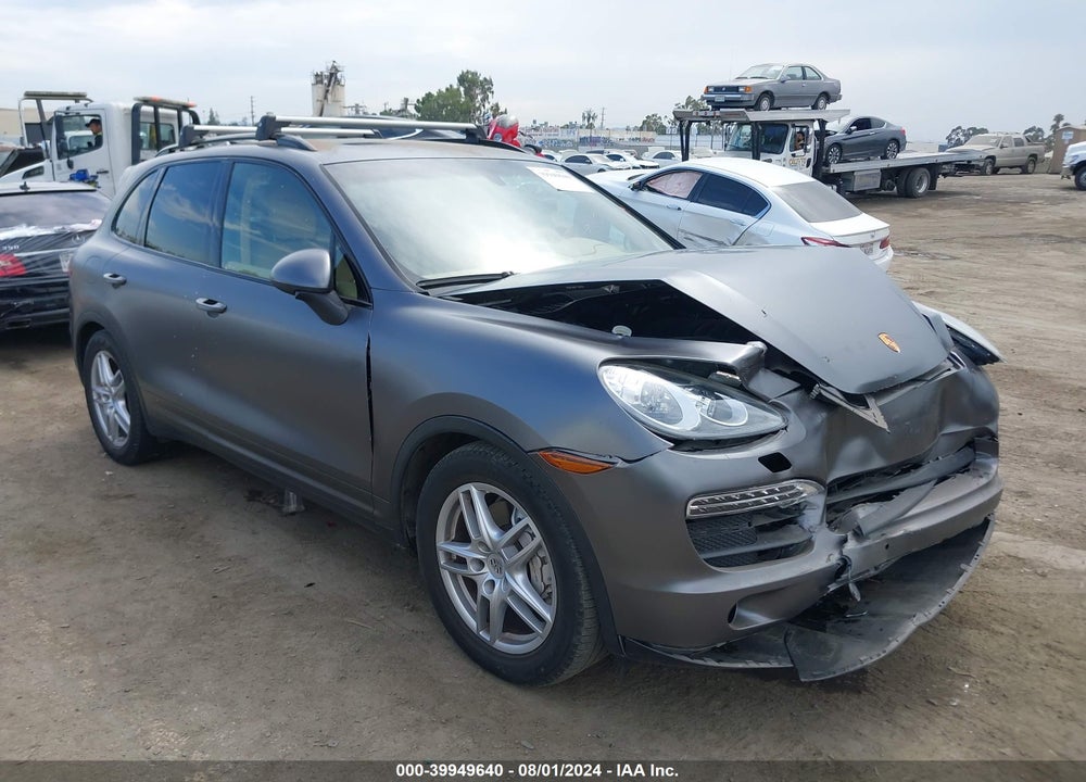 2012 PORSCHE CAYENNE S VIN: WP1AB2A28CLA50978