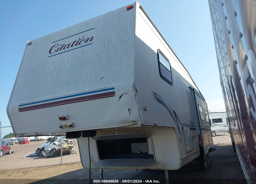 2000 CITATION 5TH WHEEL VIN: 1CNFD7625YM002133