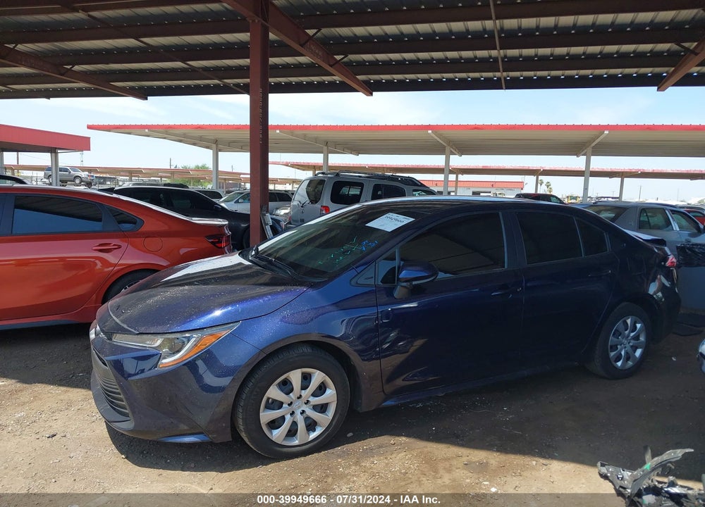 2023 TOYOTA COROLLA LE VIN: JTDB4MEE0PJ010654