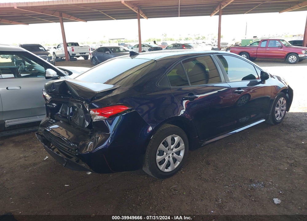 2023 TOYOTA COROLLA LE VIN: JTDB4MEE0PJ010654