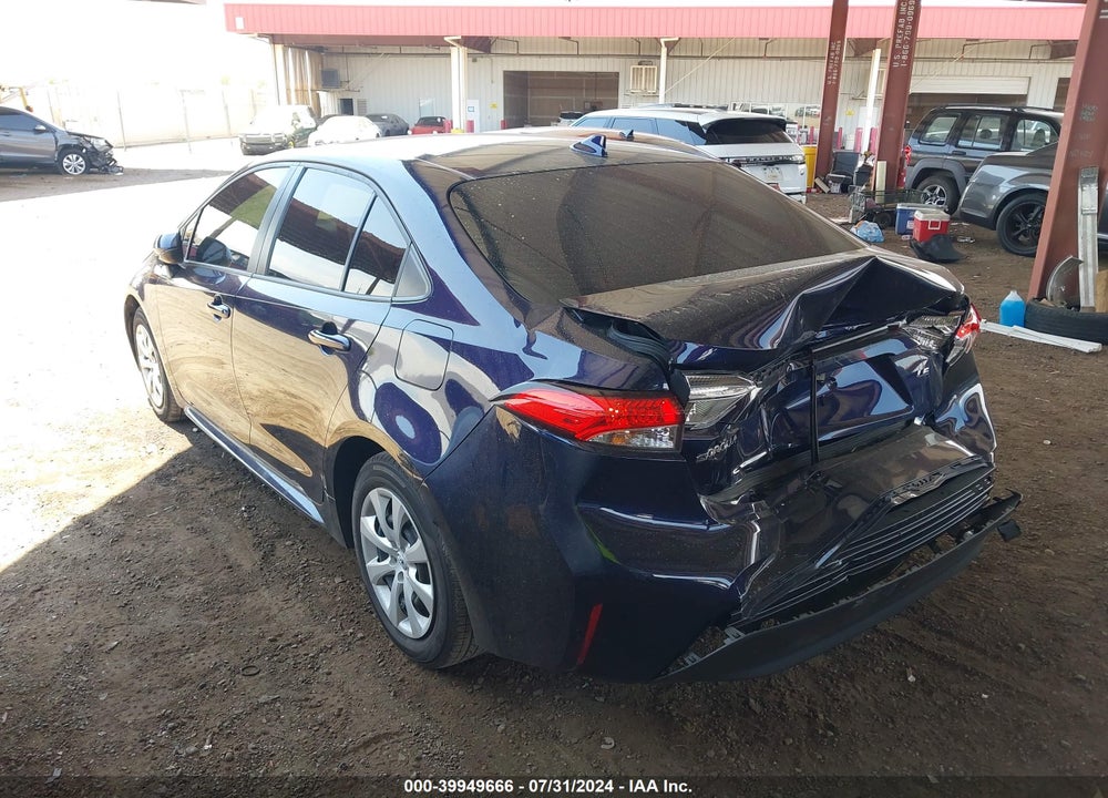2023 TOYOTA COROLLA LE VIN: JTDB4MEE0PJ010654