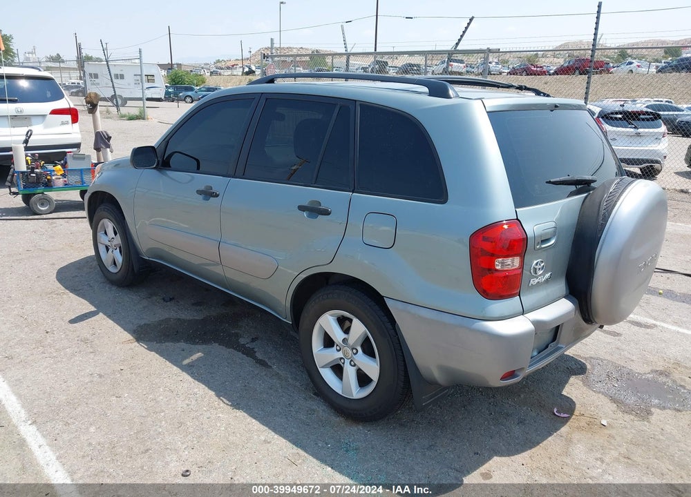 2005 TOYOTA RAV4 VIN: JTEHD20V956047123