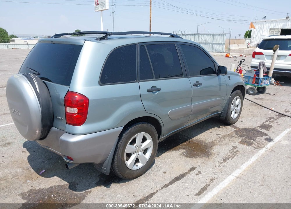2005 TOYOTA RAV4 VIN: JTEHD20V956047123