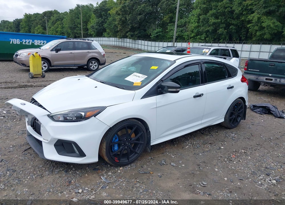 2016 FORD FOCUS RS VIN: WF0DP3TH4G4116110