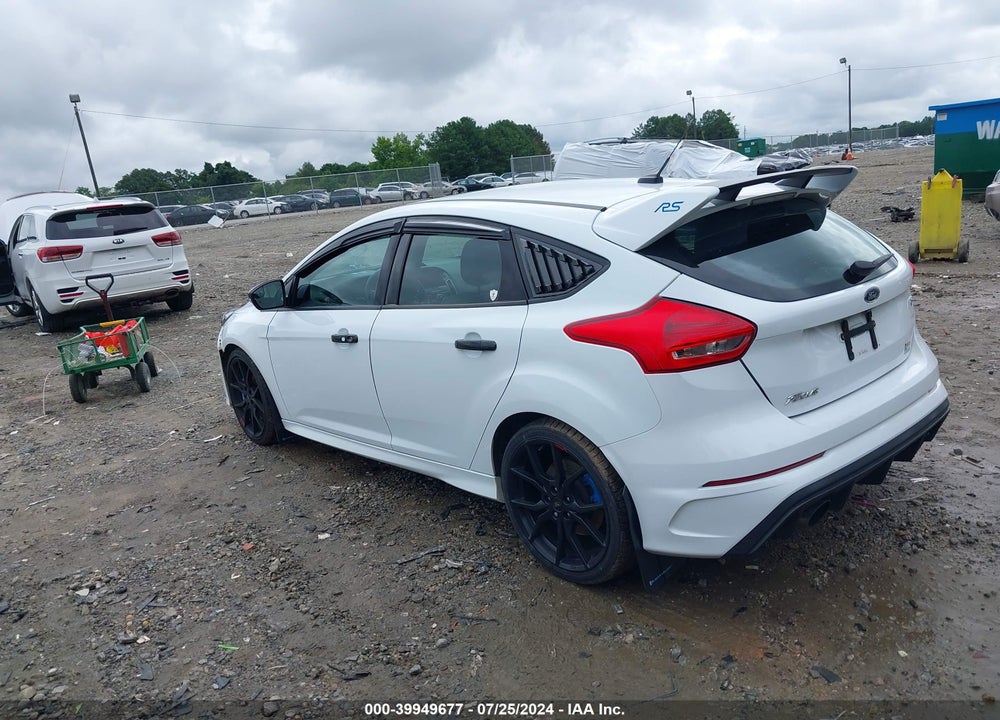 2016 FORD FOCUS RS VIN: WF0DP3TH4G4116110