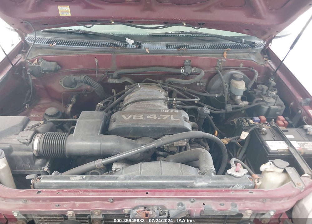 2001 TOYOTA TUNDRA SR5 V8 VIN: 5TBRT34161S168607