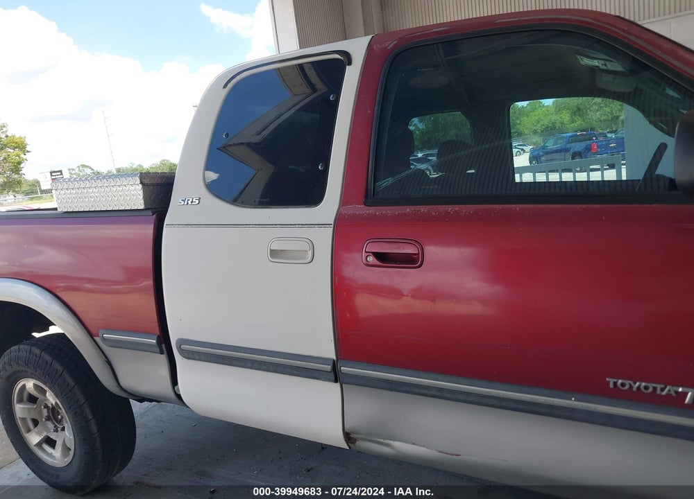 2001 TOYOTA TUNDRA SR5 V8 VIN: 5TBRT34161S168607