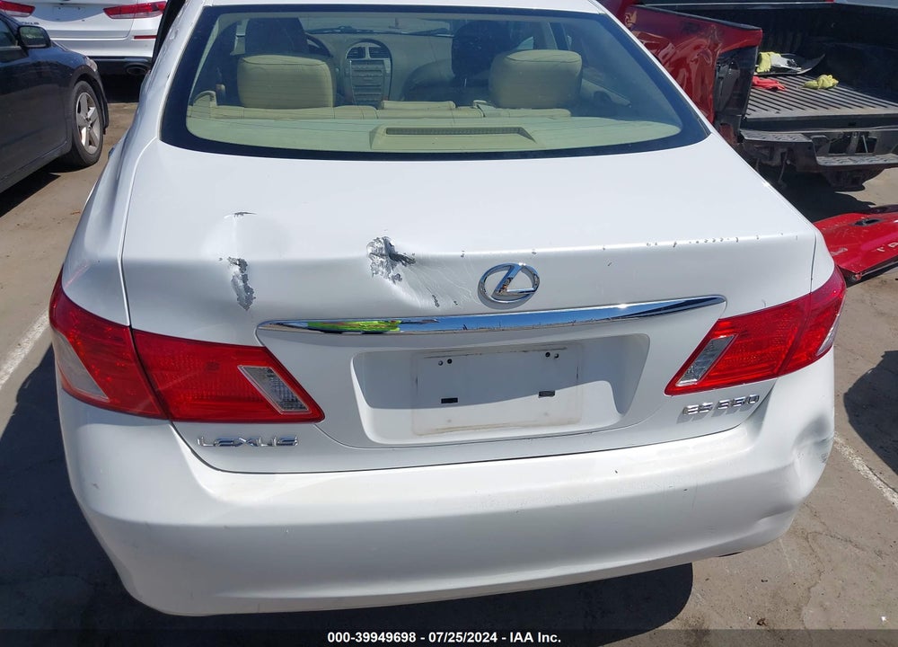2008 LEXUS ES 350 VIN: JTHBJ46G982196942