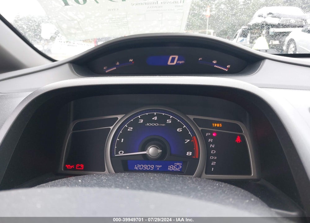 2009 HONDA CIVIC LX VIN: 2HGFA16529H363751