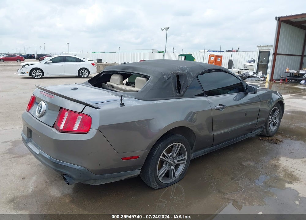 2011 FORD MUSTANG V6 PREMIUM VIN: 1ZVBP8EM0B5109236