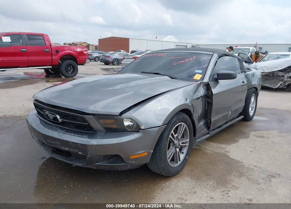 2011 FORD MUSTANG V6 PREMIUM VIN: 1ZVBP8EM0B5109236