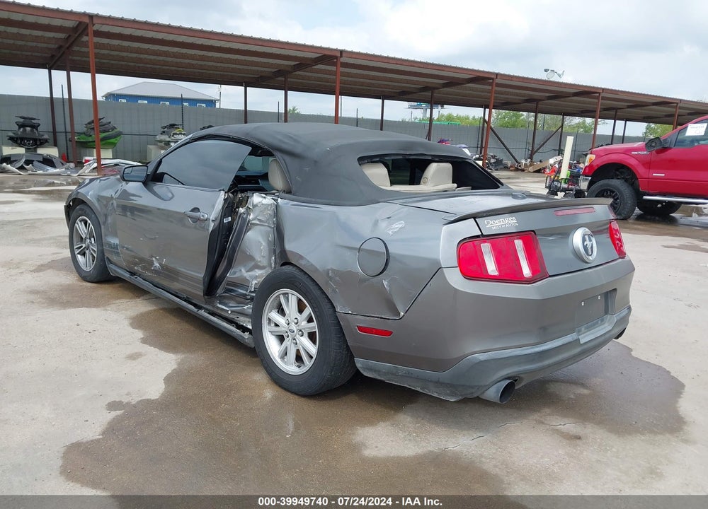 2011 FORD MUSTANG V6 PREMIUM VIN: 1ZVBP8EM0B5109236