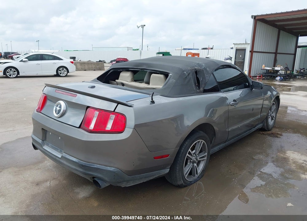 2011 FORD MUSTANG V6 PREMIUM VIN: 1ZVBP8EM0B5109236