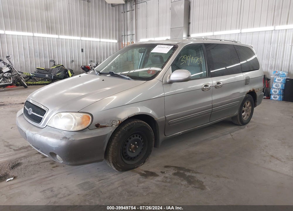 2005 KIA SEDONA EX/LX VIN: KNDUP131356668841
