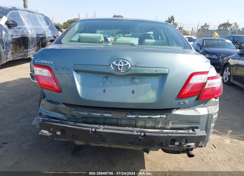 2007 TOYOTA CAMRY LE VIN: 4T1BE46K47U654248